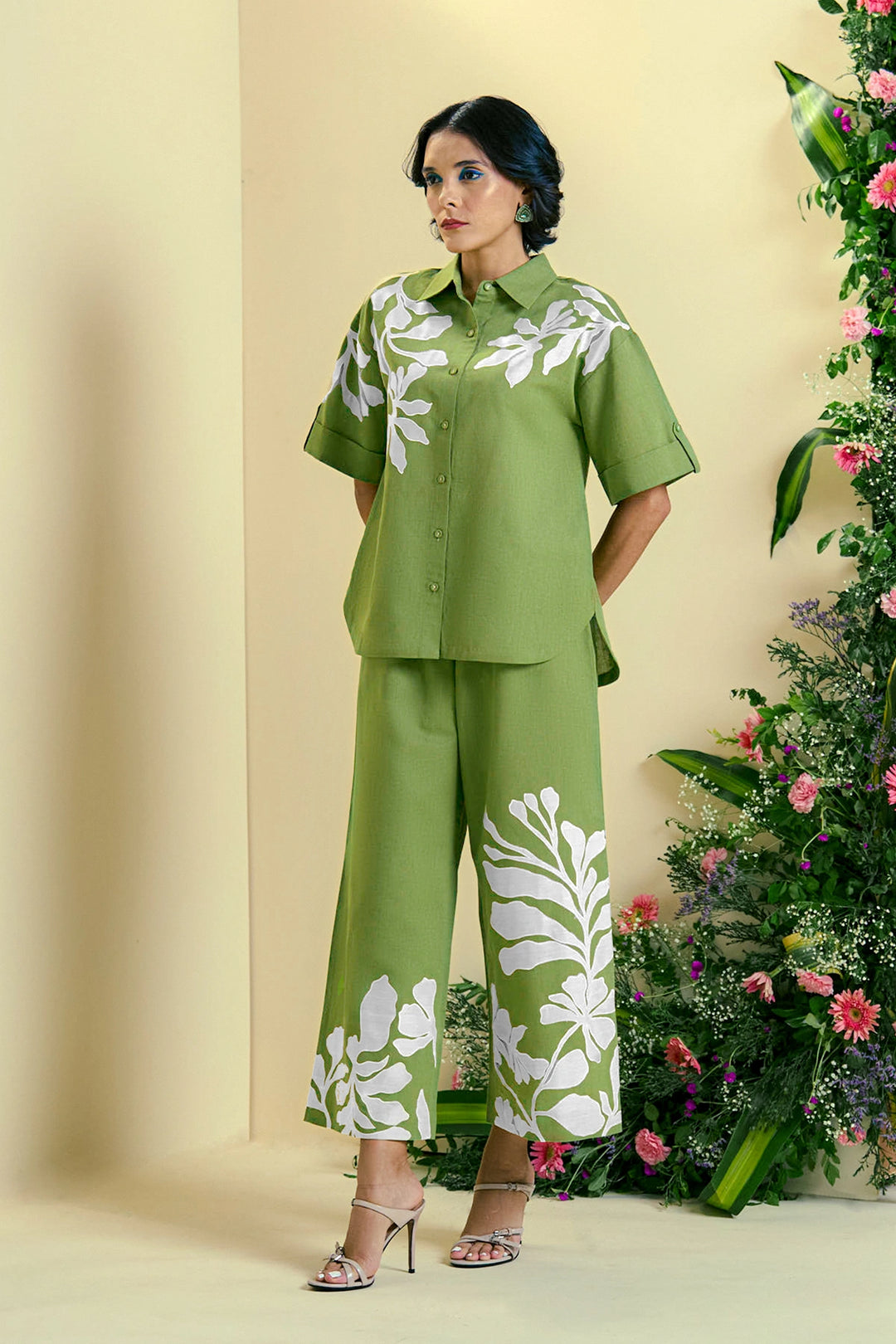 Origani Green Soleil Shirt