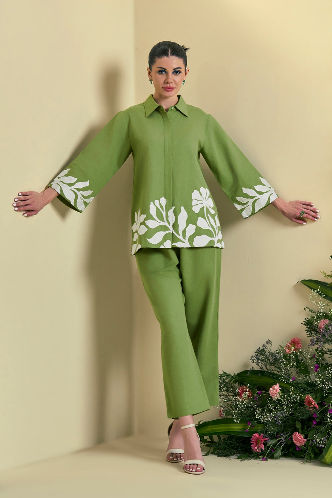 Origani Green Reva Pant