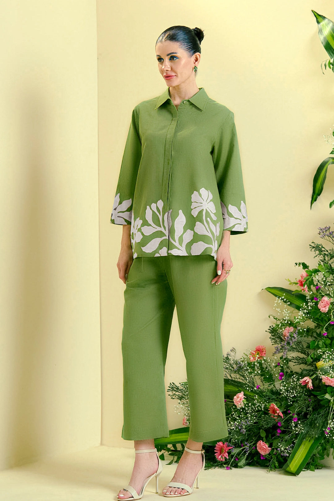 Origani Green Reva Pant
