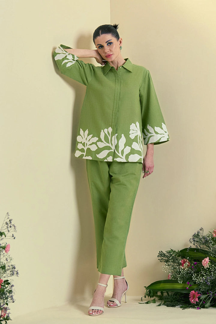 Origani Green Reva Shirt