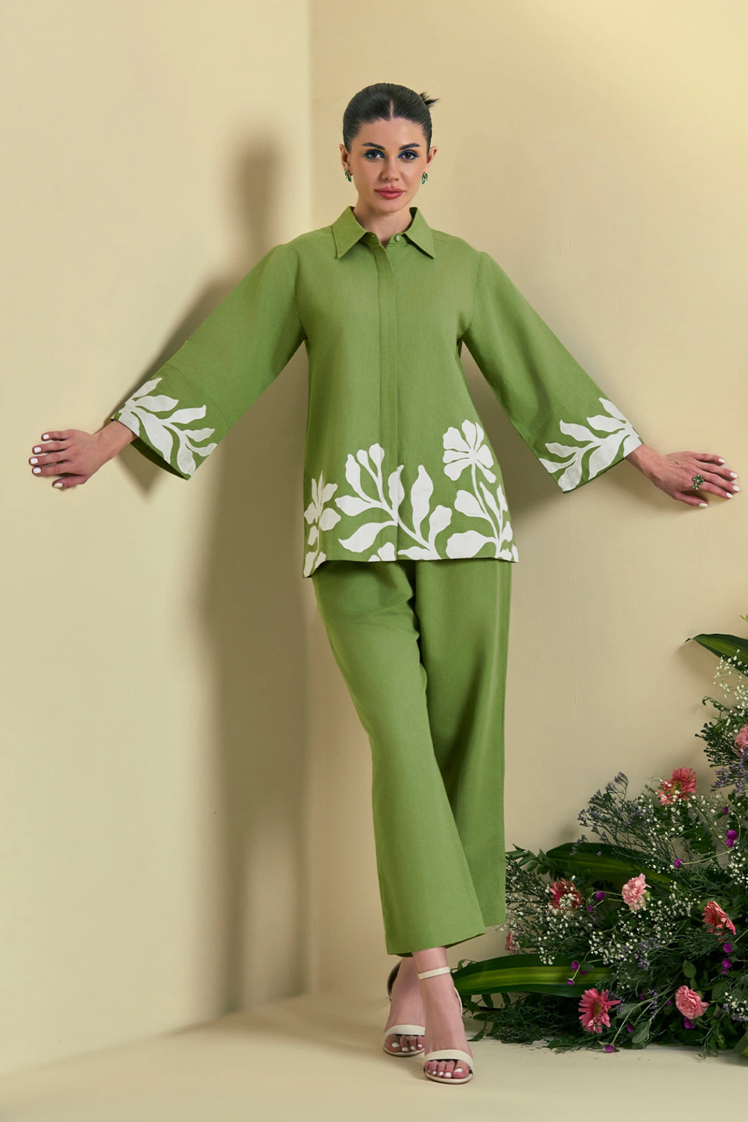 Origani Green Reva Shirt