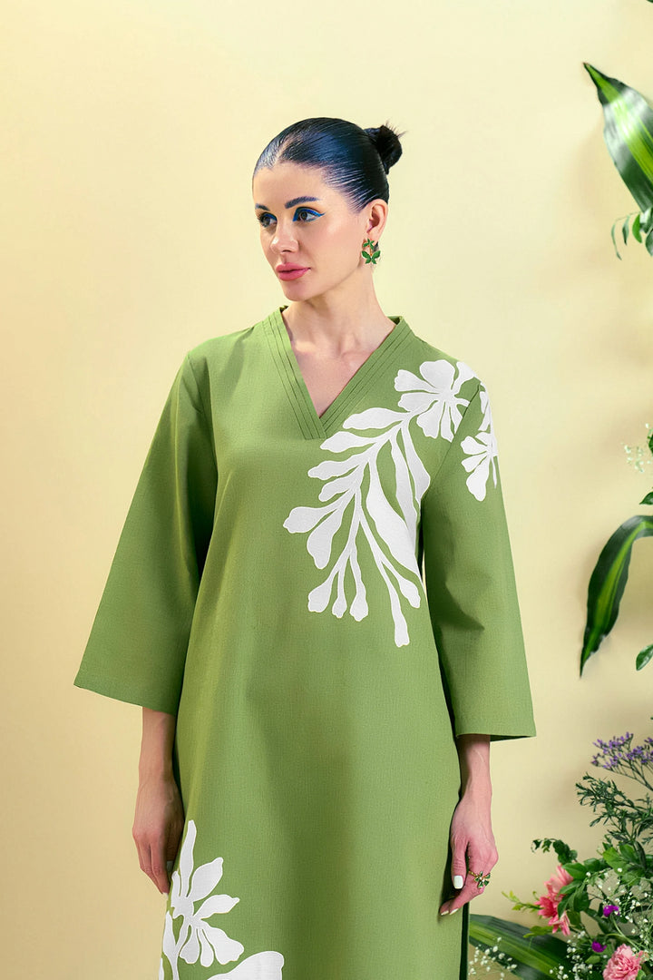 Origani Green Willow Kurta Set