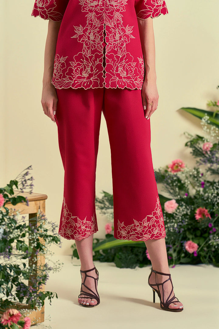 Origani Red Amara Pant