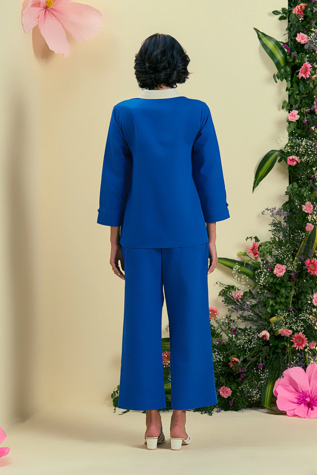 Origani Blue Tamaris Co-Ord Set