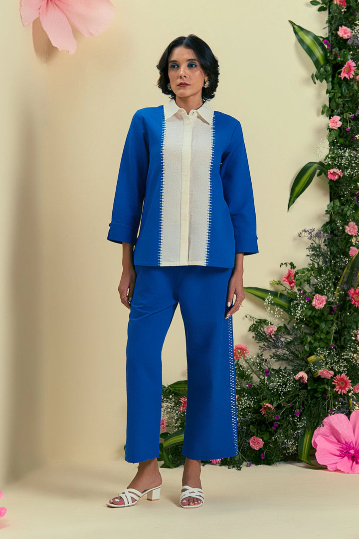 Origani Blue Tamaris Co-Ord Set