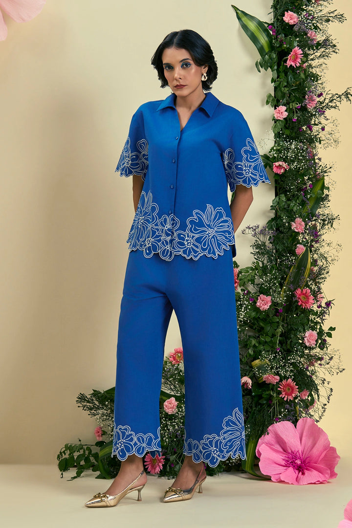 Origani Blue Evaya Pant
