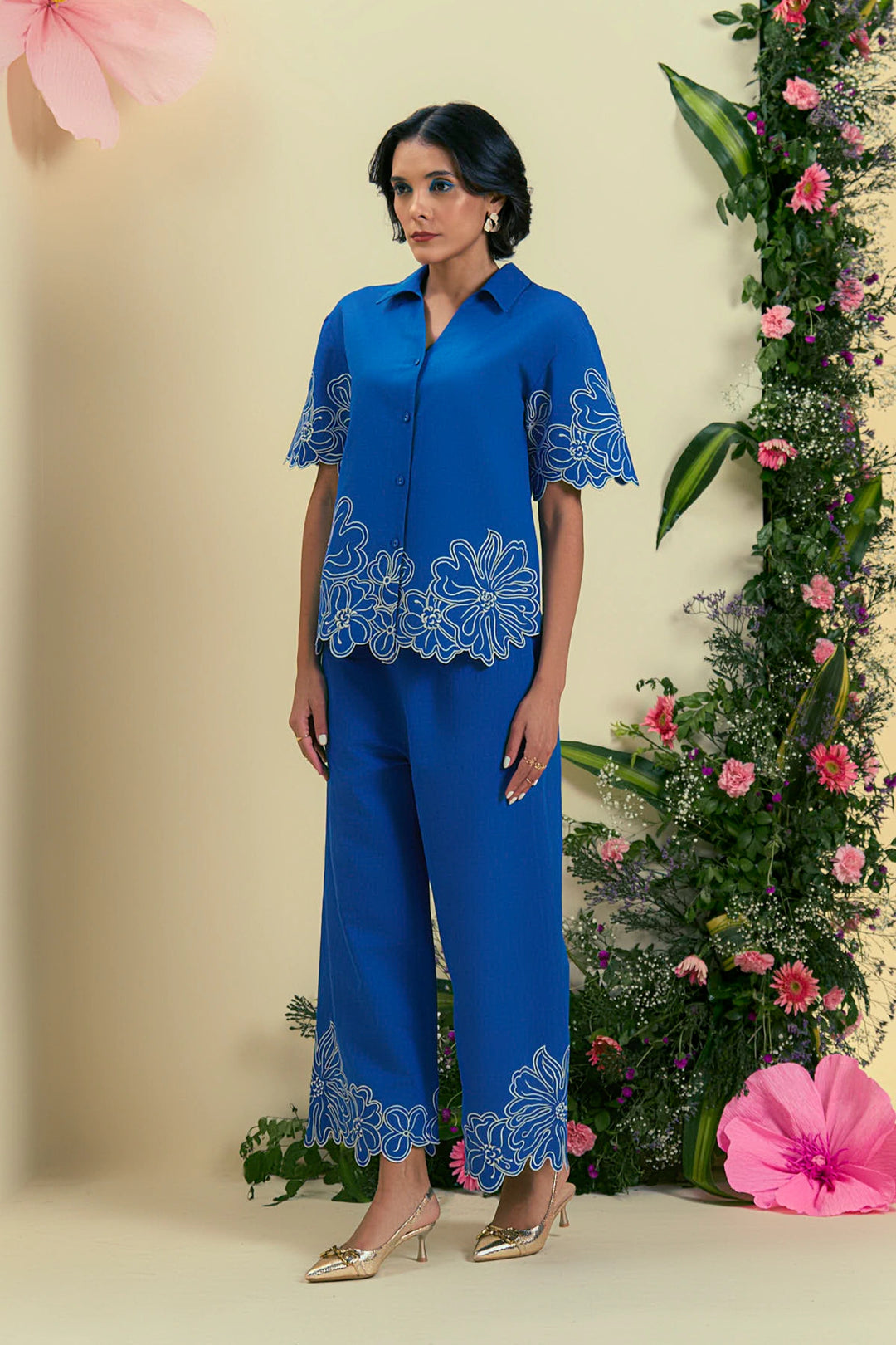Origani Blue Evaya Pant