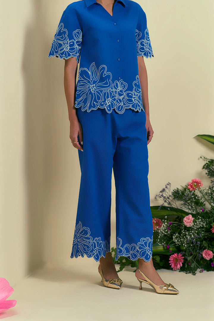Origani Blue Evaya Pant