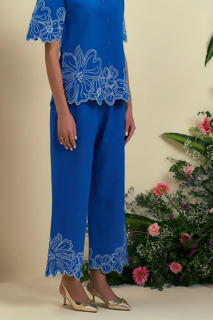 Origani Blue Evaya Pant