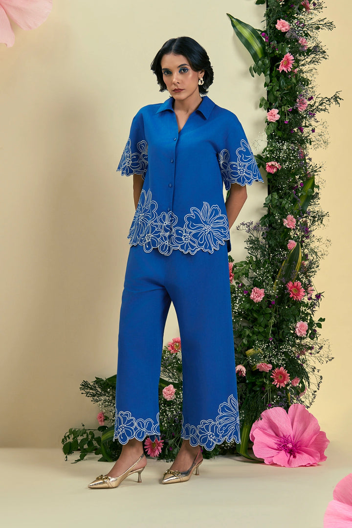 Origani Blue Evaya Shirt