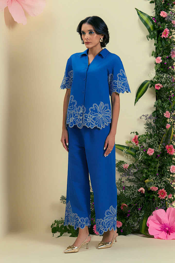 Origani Blue Evaya Shirt