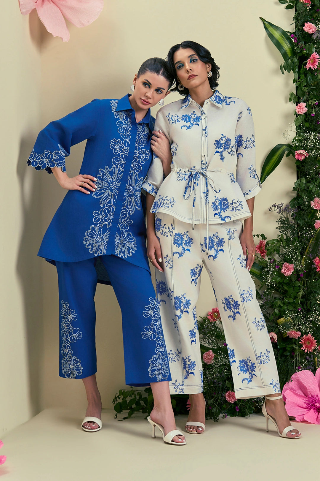 Origani Blue Elise Co-Ord Set