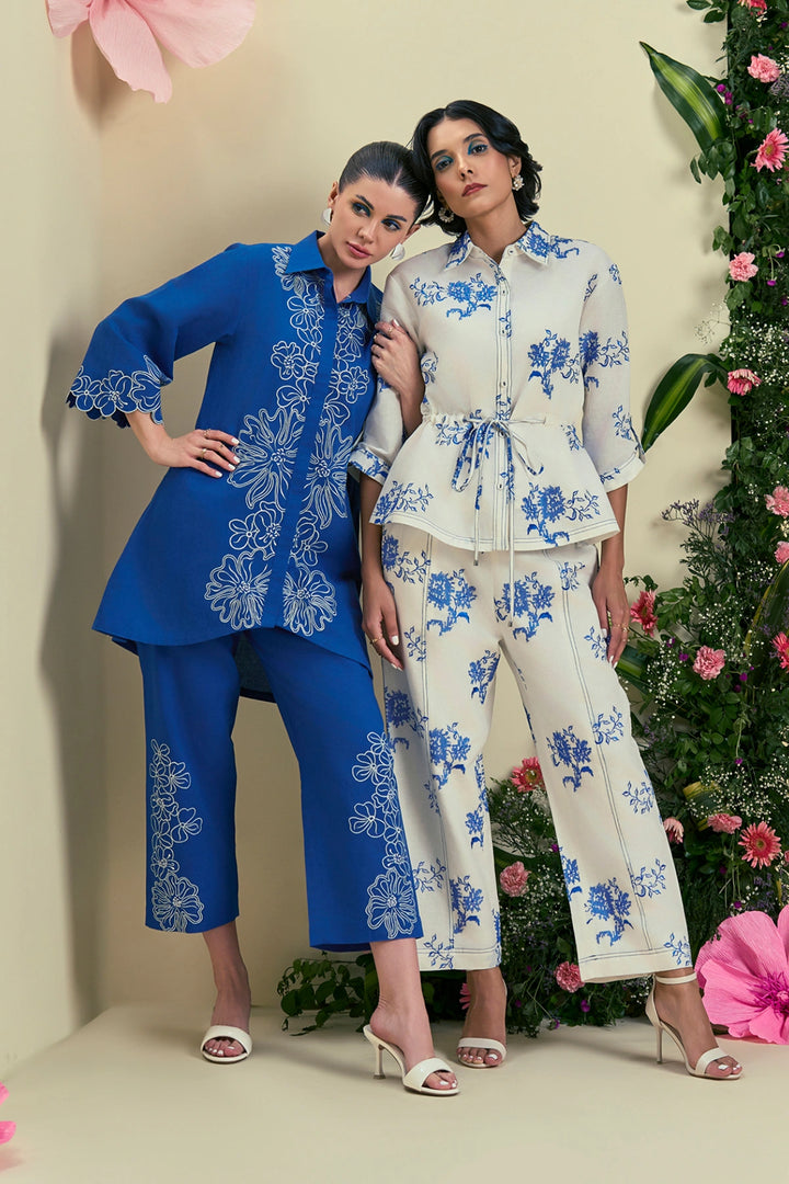 Origani Blue Elise Co-Ord Set