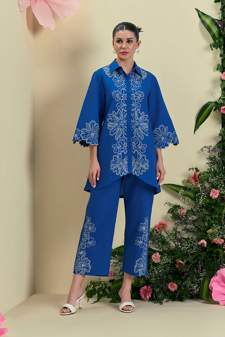 Origani Blue Elise Pant