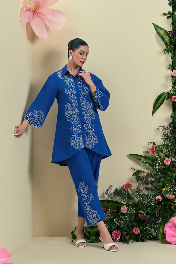 Origani Blue Elise Pant