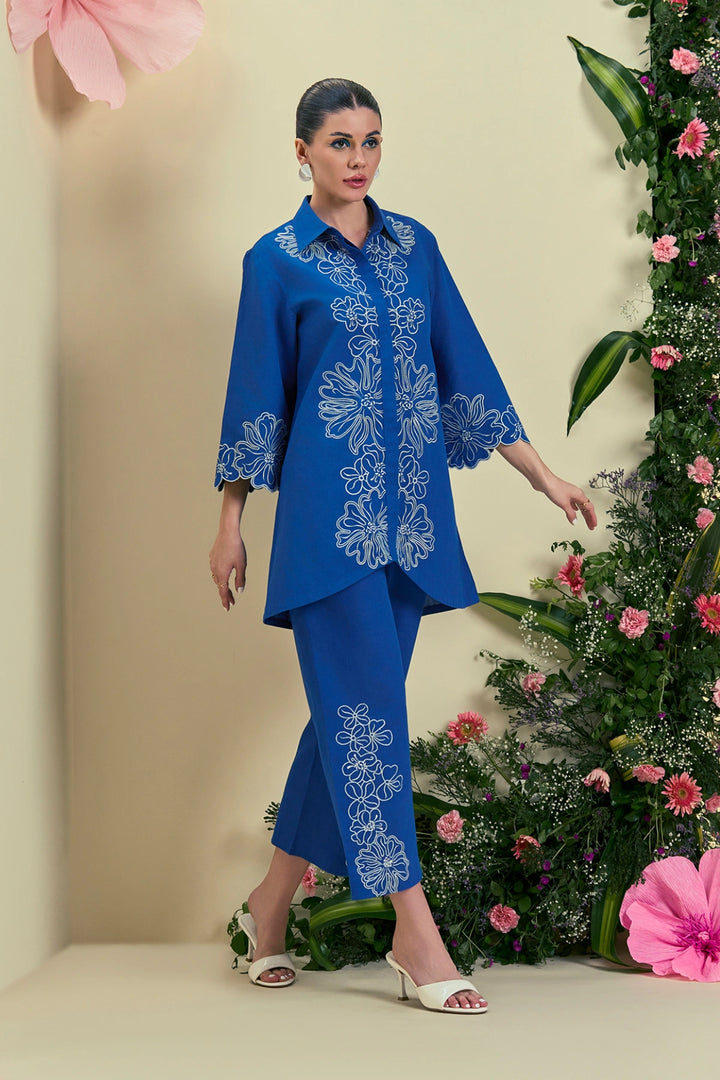 Origani Blue Elise Pant