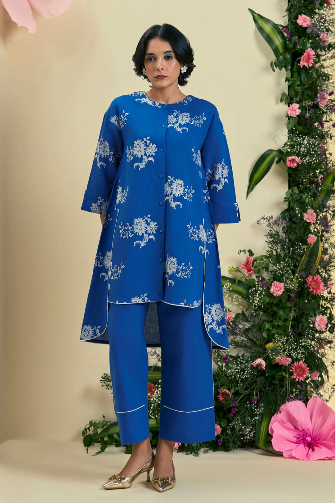 Origani Blue Noor Shirt
