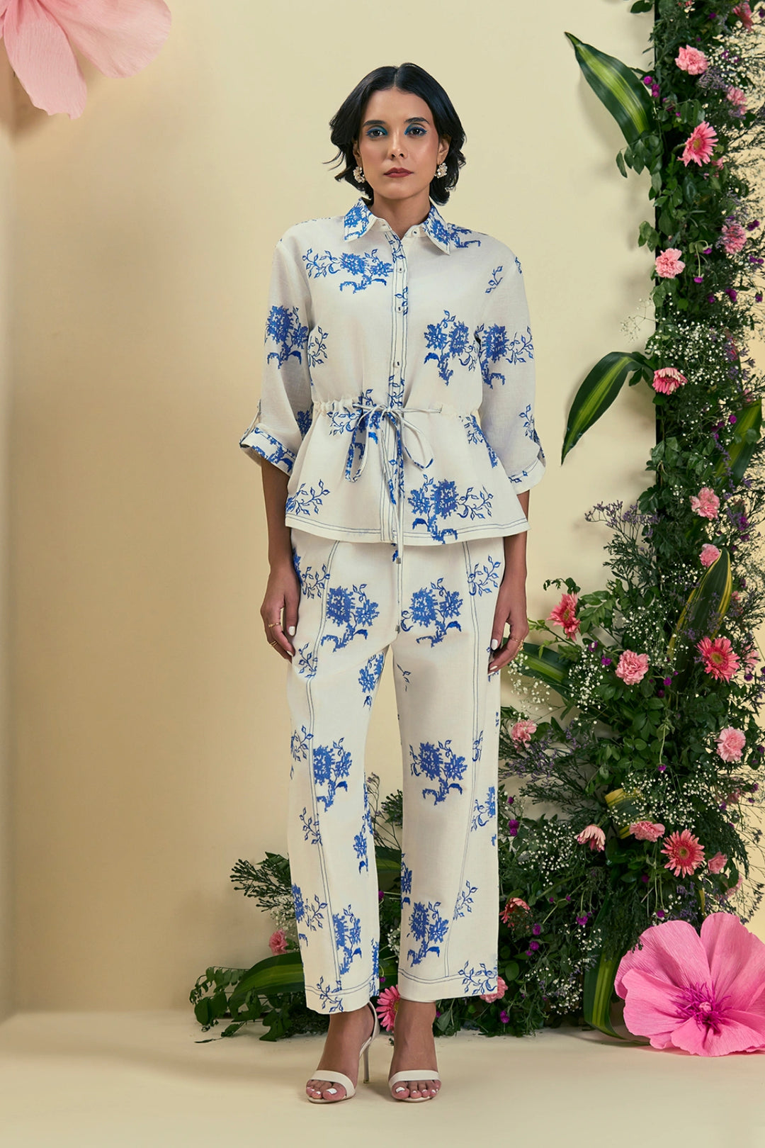 Origani Off White Lyana Co-Ord Set