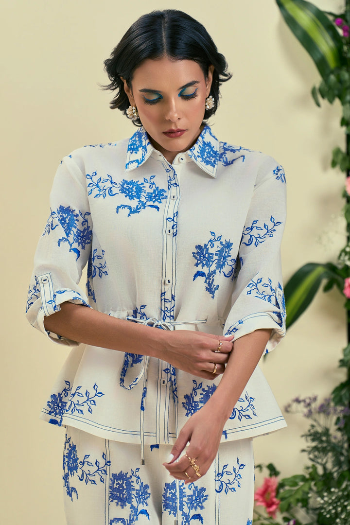 Origani Off White Lyana Co-Ord Set