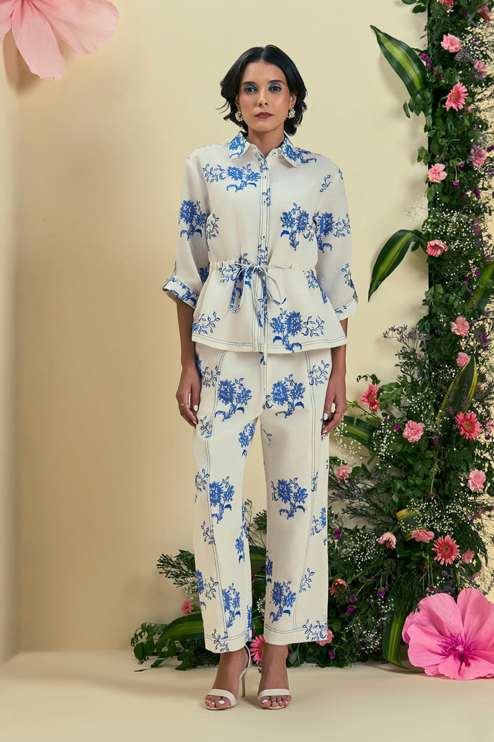 Origani Off White Lyana Pant