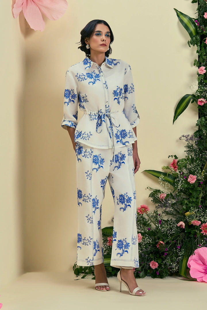 Origani Off White Lyana Pant