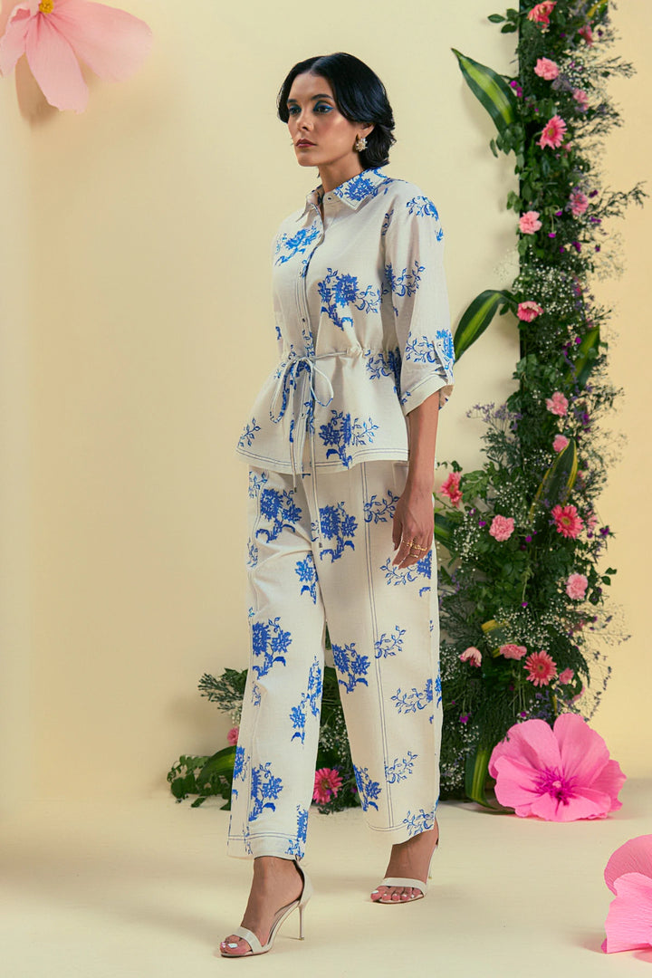 Origani Off White Lyana Pant