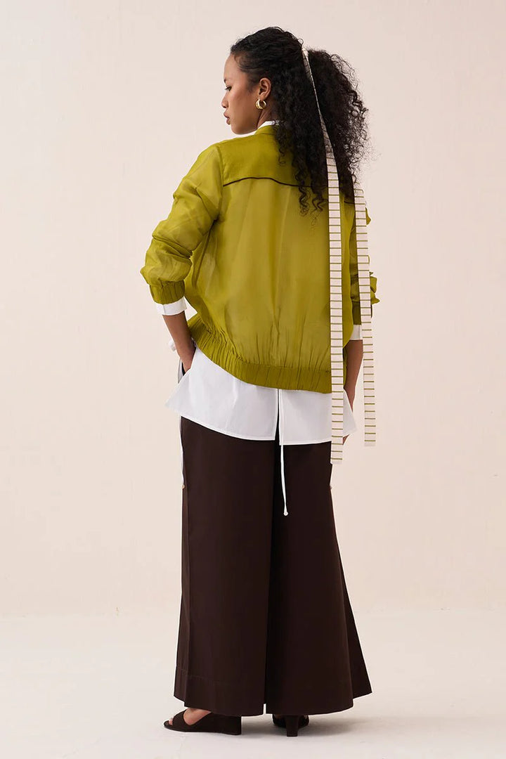 Floral Applique Bomber