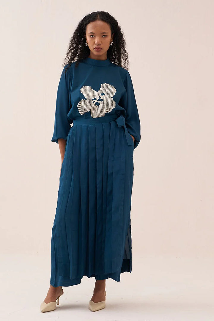 Floral Emb. Top