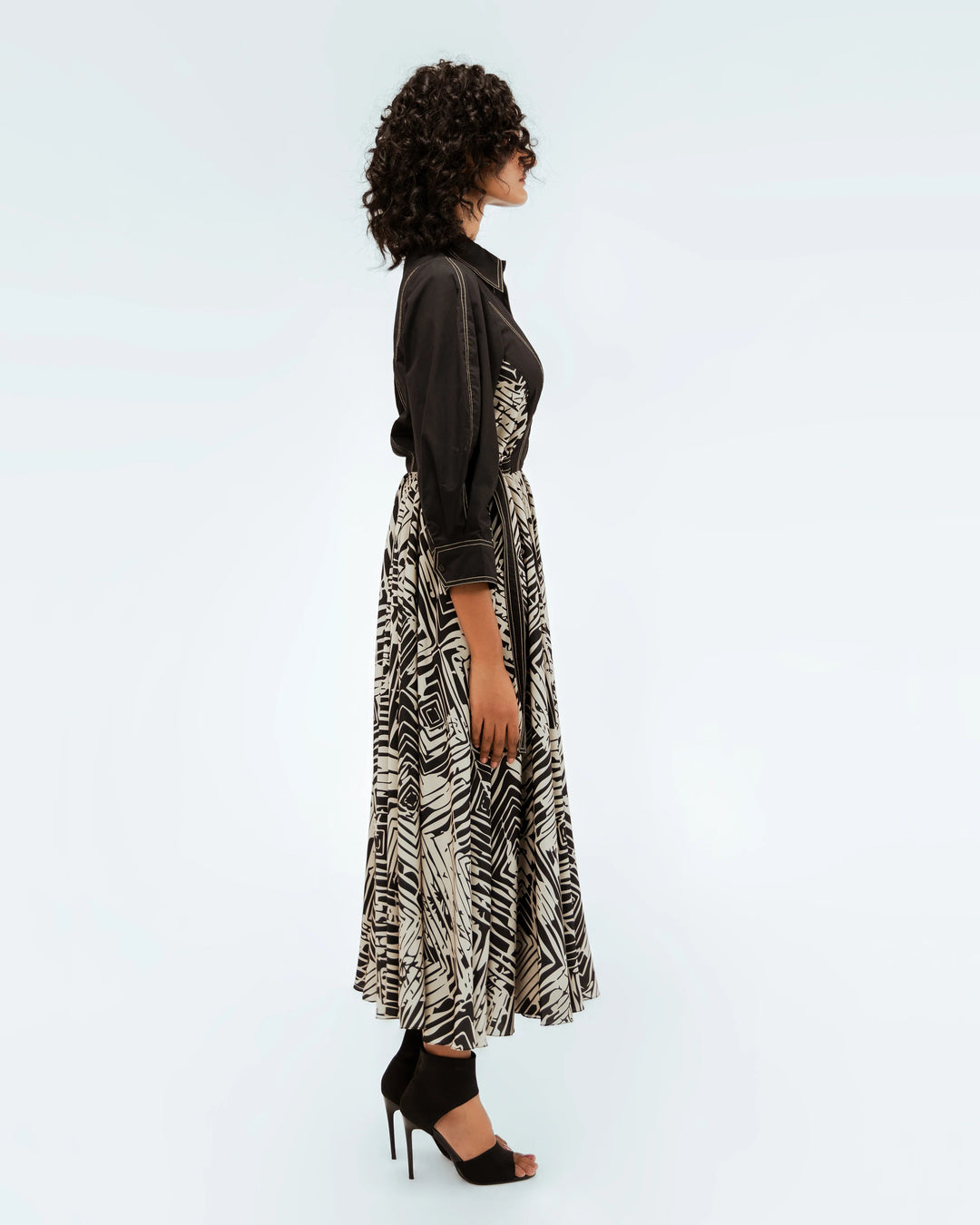 Florix Print Fable Dress