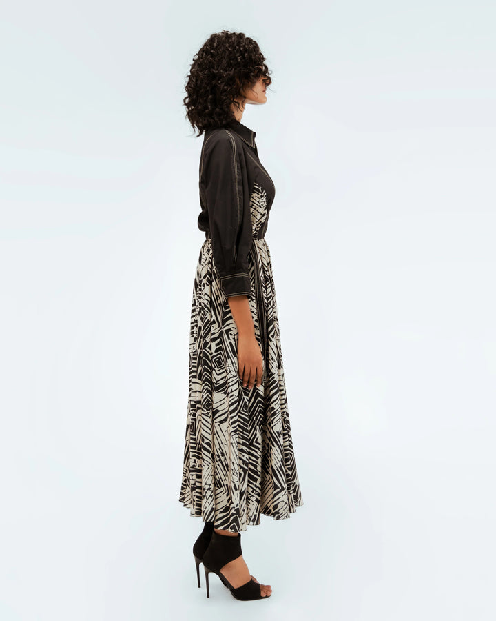 Florix Print Fable Dress