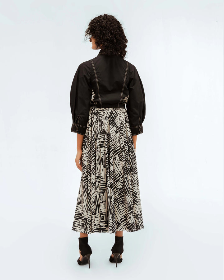 Florix Print Fable Dress