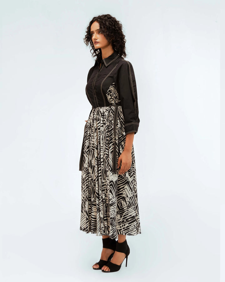 Florix Print Fable Dress