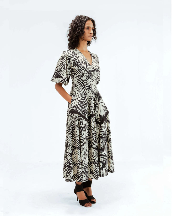 Florix Print Thalia Dress