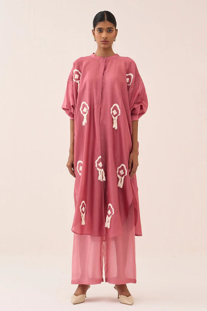 Fringe Bat Sleeve Shirt