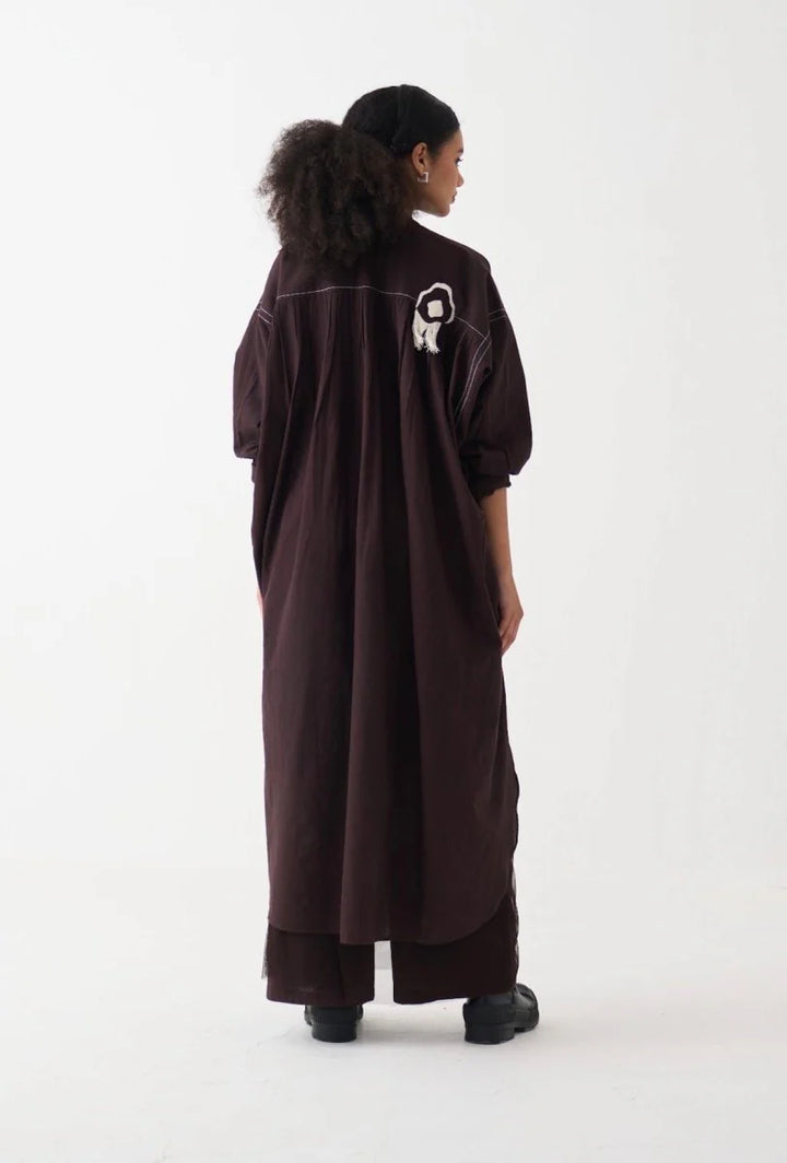 Fringe Bat Sleeve Shirt Co-ord (Set of 2)