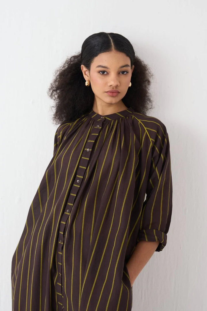 Gather Neck Shirt Co-ord (Set of 2)