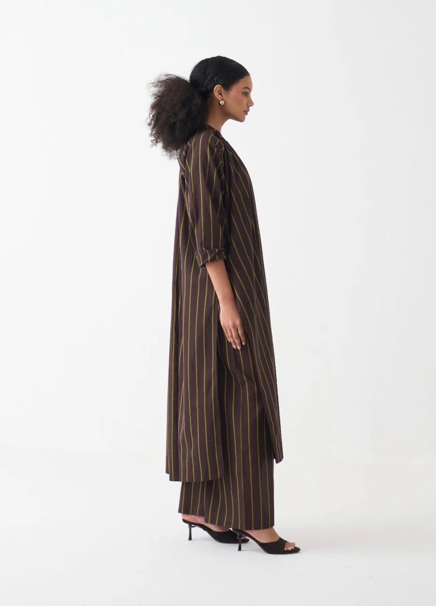 Gather Neck Shirt Co-ord (Set of 2)