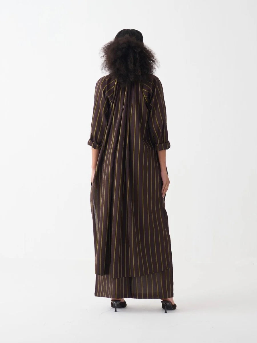 Gather Neck Shirt Co-ord (Set of 2)