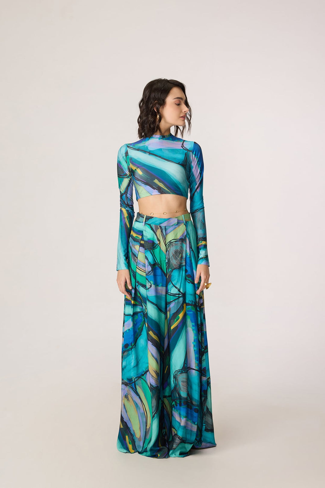 Gigi Blouse & Vellora Palazzo