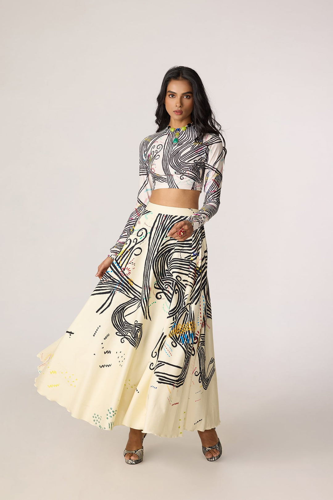 Gigi Blouse & Dracy Skirt