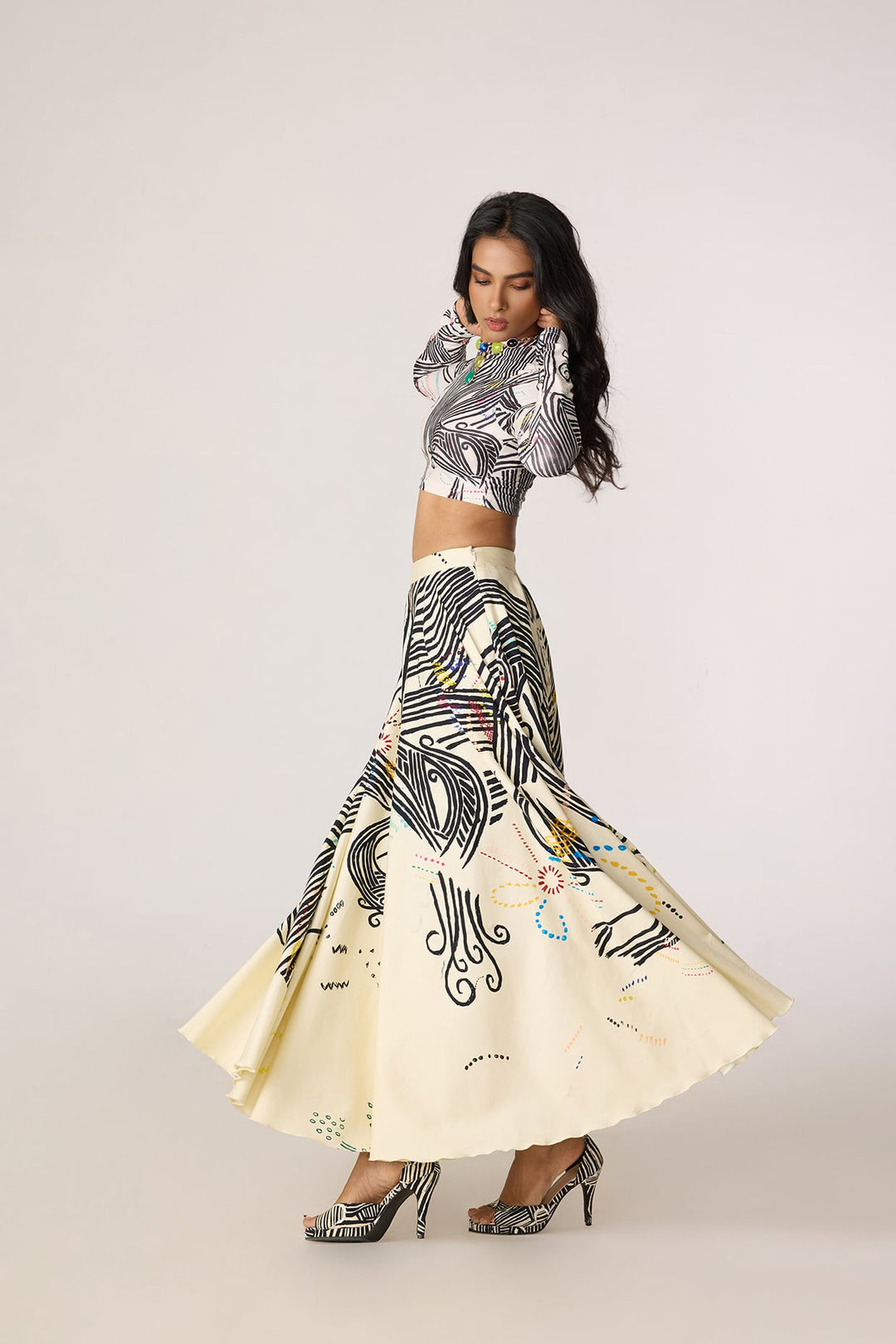 Gigi Blouse & Dracy Skirt