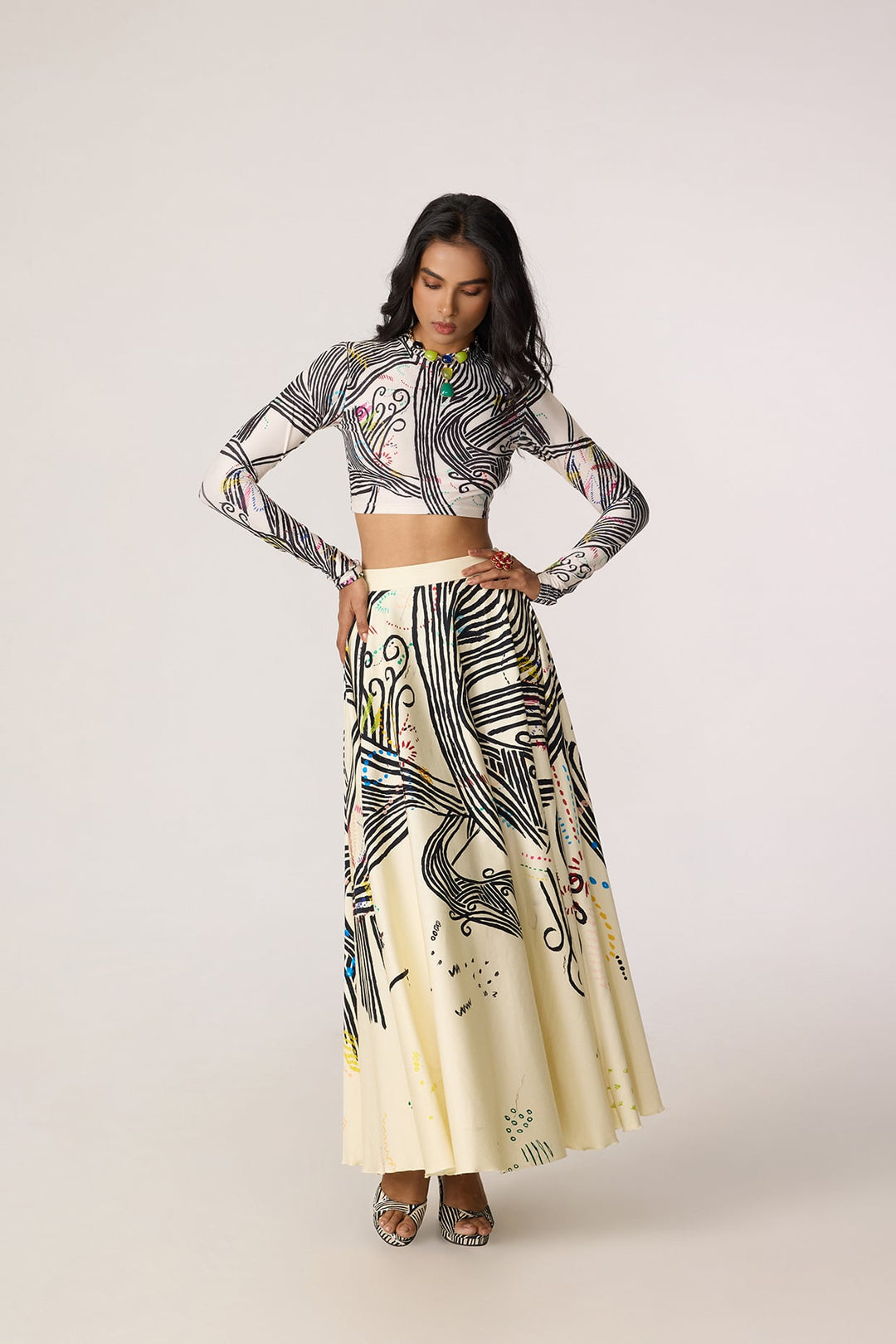 Gigi Blouse & Dracy Skirt