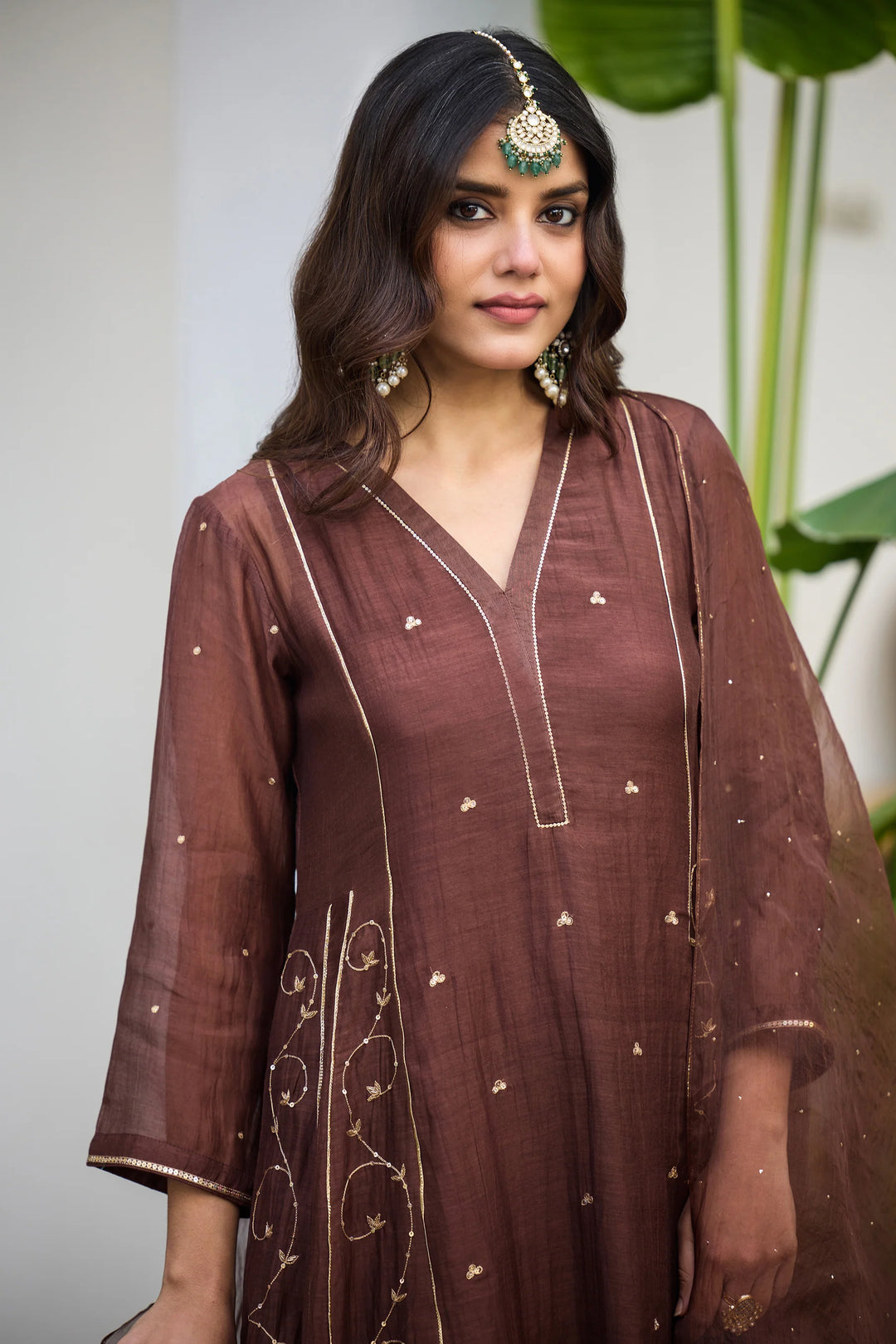Gulkandi Motichoor Kurta Set