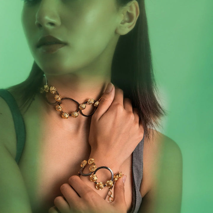 Golden Cove Black And Gold Bracelet