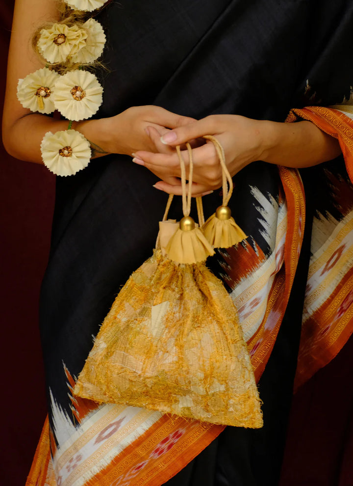 Gold Katran Potli Bag