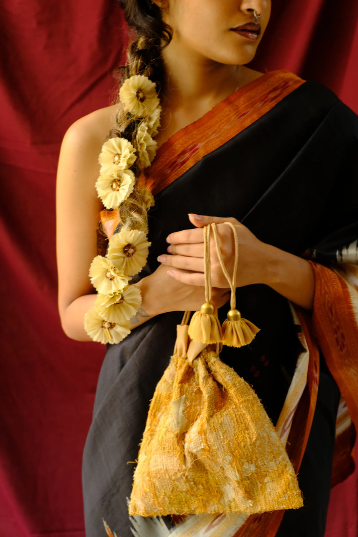 Gold Katran Potli Bag