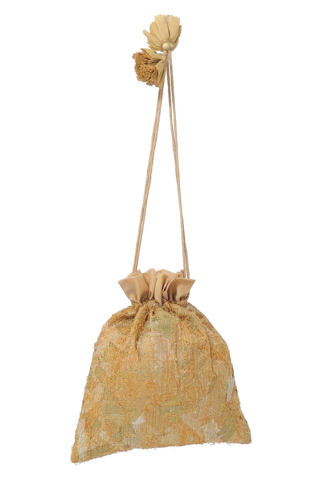 Gold Katran Potli Bag