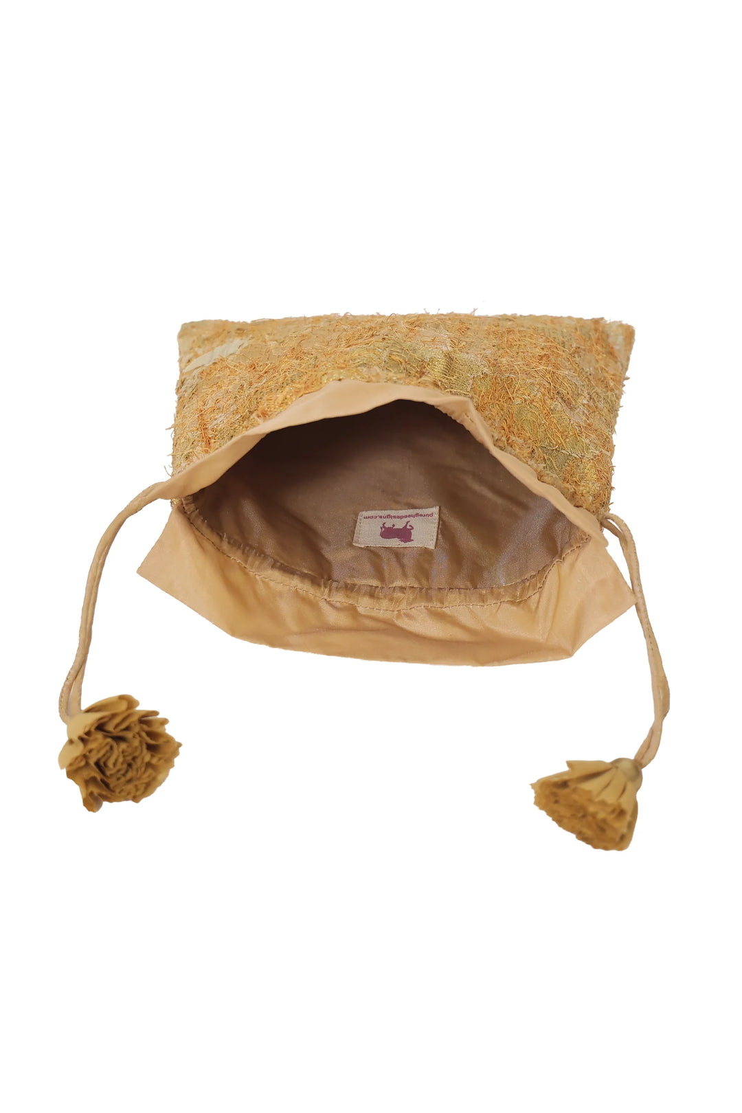 Gold Katran Potli Bag