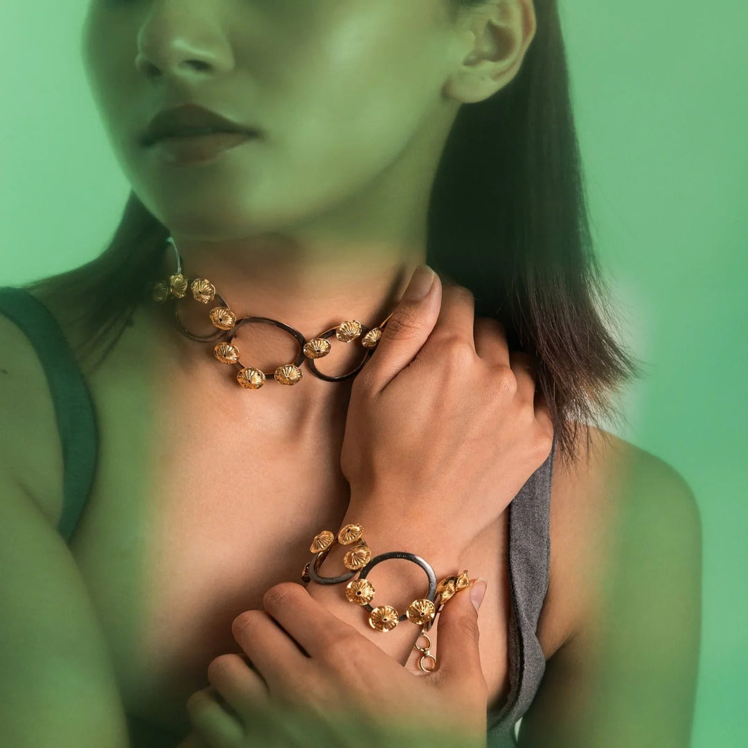 Golden Cove Handcrafted Choker