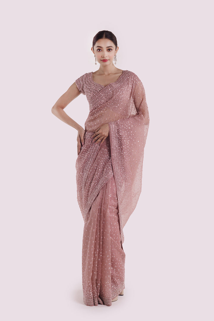 Gaudy Organza Saree